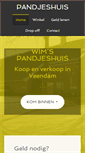 Mobile Screenshot of pandjeshuis.nl